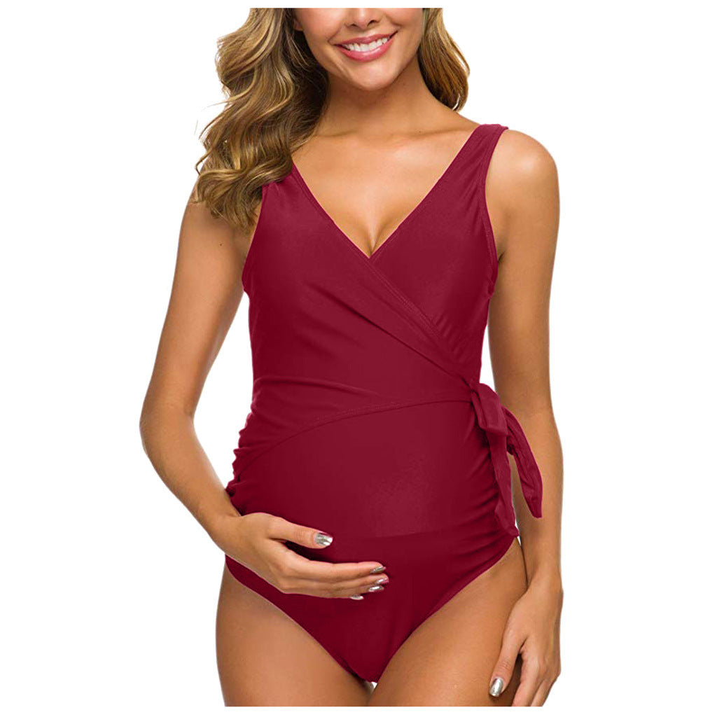 Maillot de bain une pièce femme enceinte