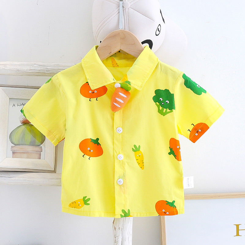 Ensemble salopette et t-shirt d'été