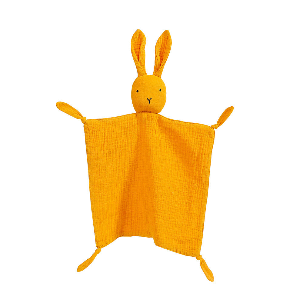 Doudou avec serviette en gaze