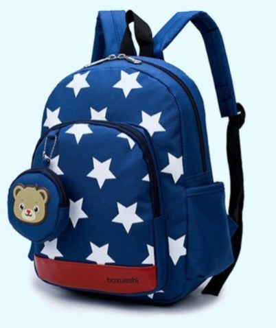 Sac d'école motif étoiles