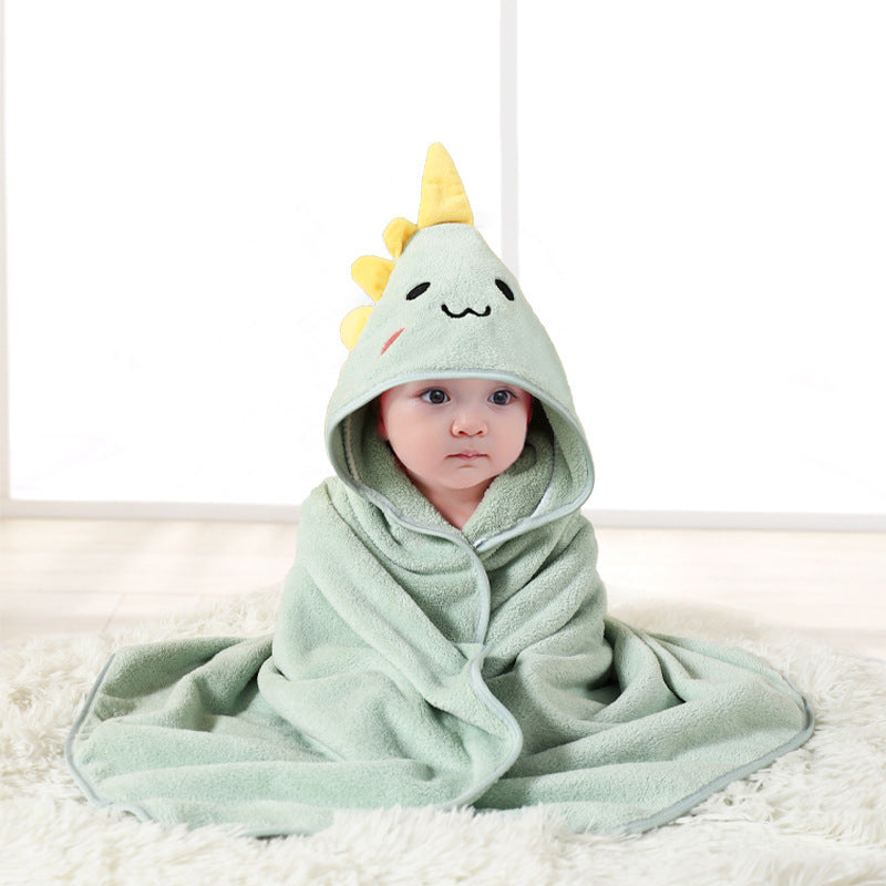 Serviette de bain douce avec cape pour bébé