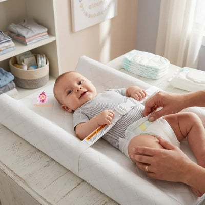 Matelas à langer bébé avec sangle de maintien