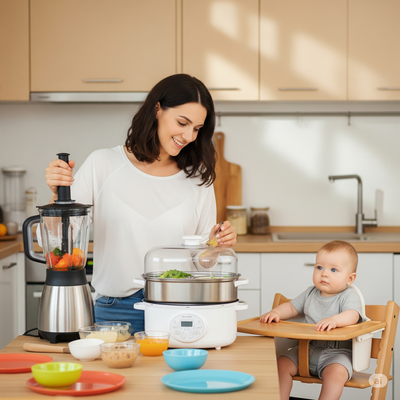 Comment préparer les repas de bébé ? 🥣