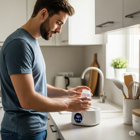 Comment chauffer un biberon rapidement ?