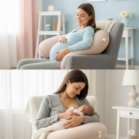 Comment choisir et utiliser votre coussin d'allaitement ?🤱💖