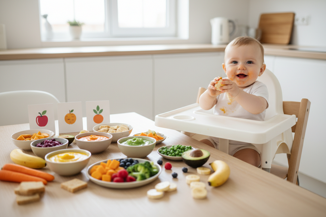 Calendrier de diversification alimentaire bébé : guide complet mois par mois (4 à 12 mois) - Mum&Choupinou