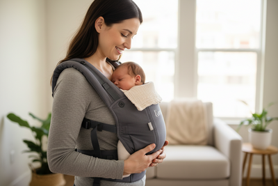 Portage nouveau-né : positions et sécurité