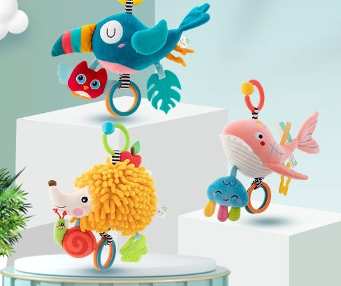 Jouet pendentif pour poussette et siège auto bébé