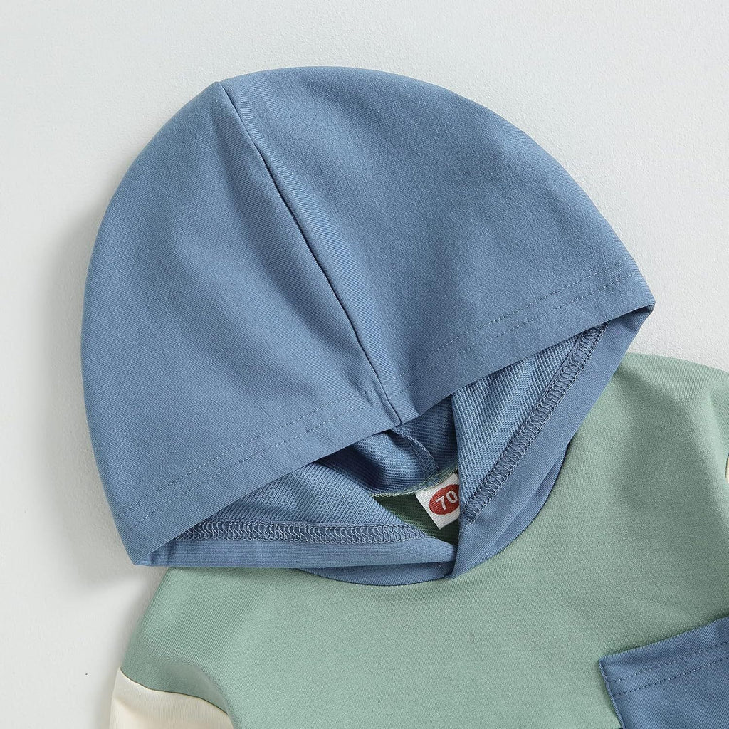 Ensemble de survêtement bébé à capuche