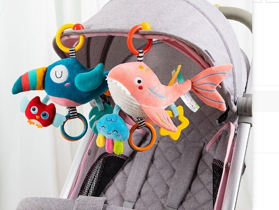 Jouet pendentif pour poussette et siège auto bébé