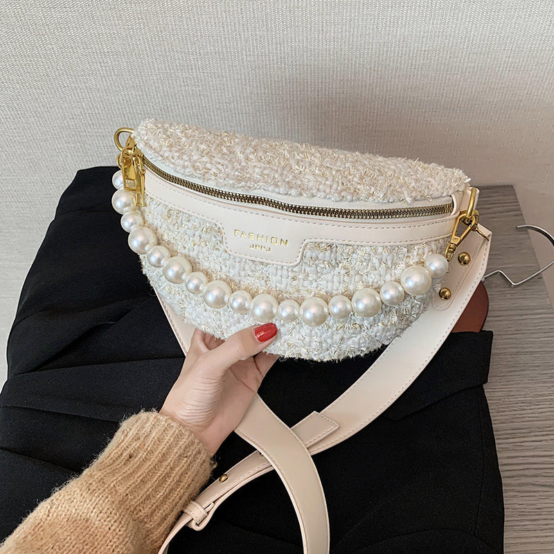 Sac banane pour femme avec perles