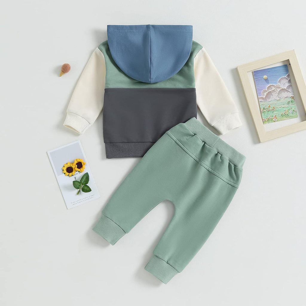 Ensemble de survêtement bébé à capuche