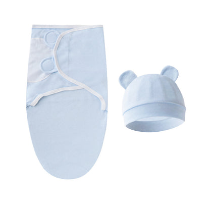 Couverture d'emmaillotage avec bonnet