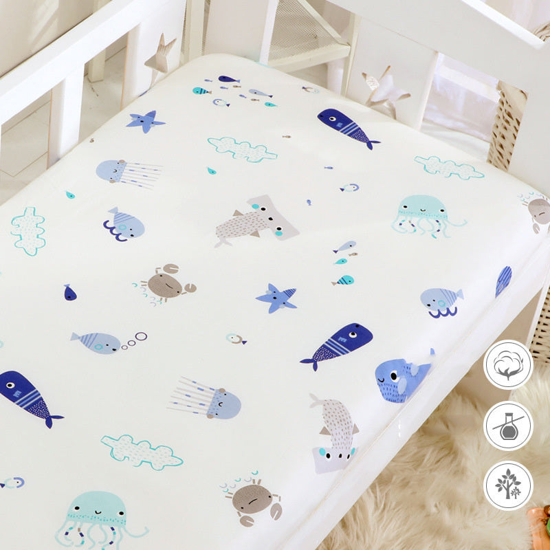 Drap-housse d'enfant avec élastique