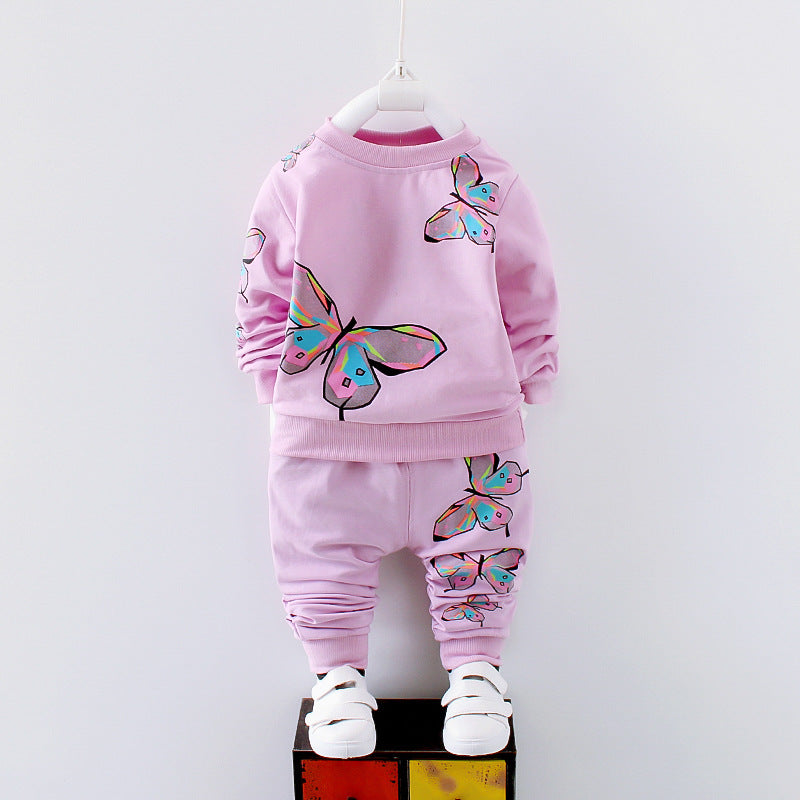 Ensemble fille pantalon et pull