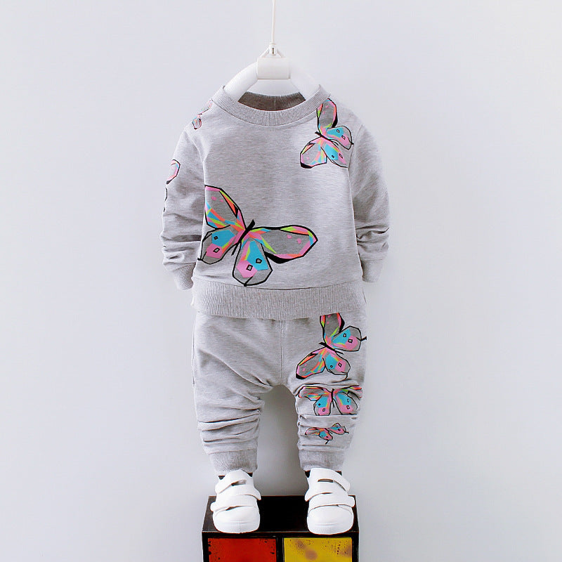Ensemble fille pantalon et pull