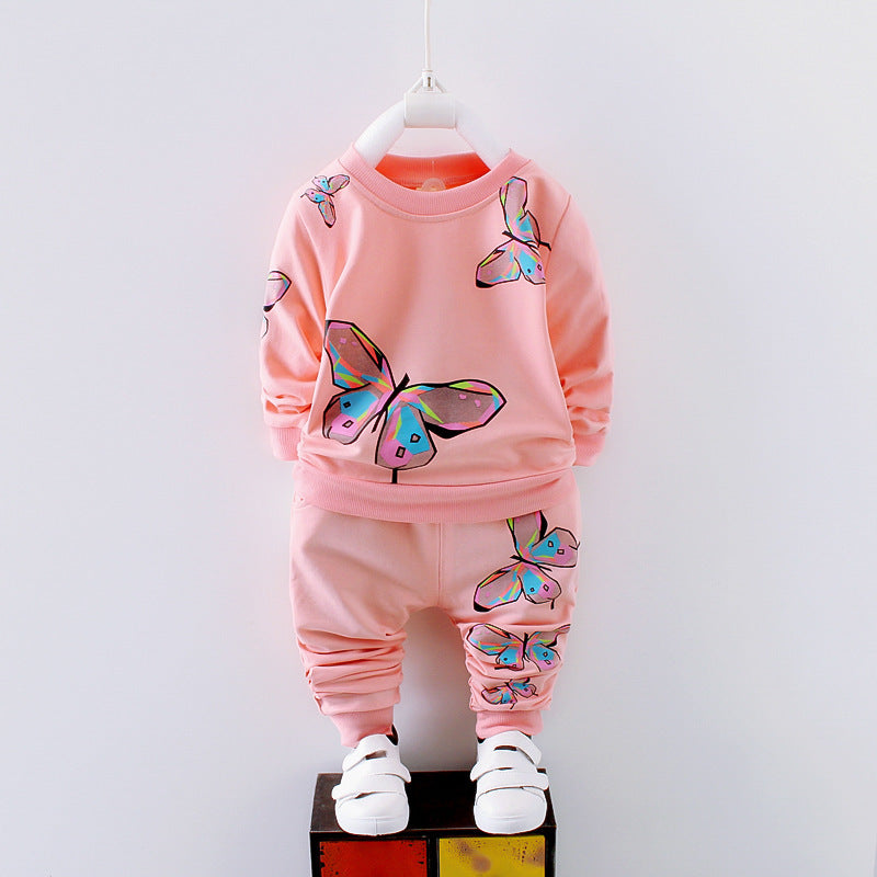 Ensemble fille pantalon et pull