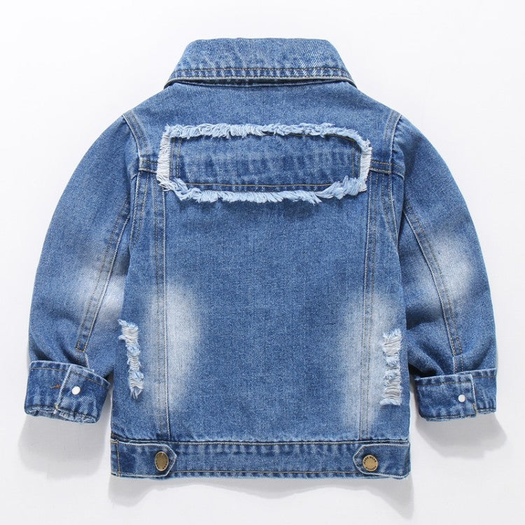Veste jean pour enfant