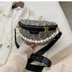 Sac banane pour femme avec perles