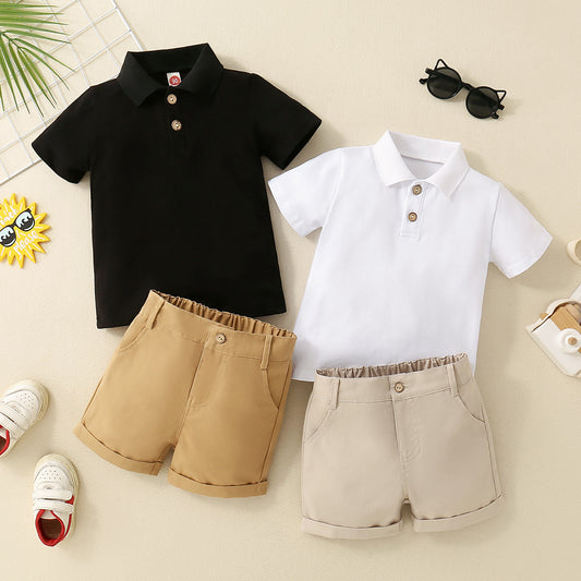 Ensemble polo et short garçon