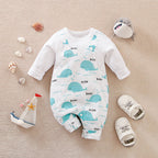 Combinaison bébé faux deux pièces