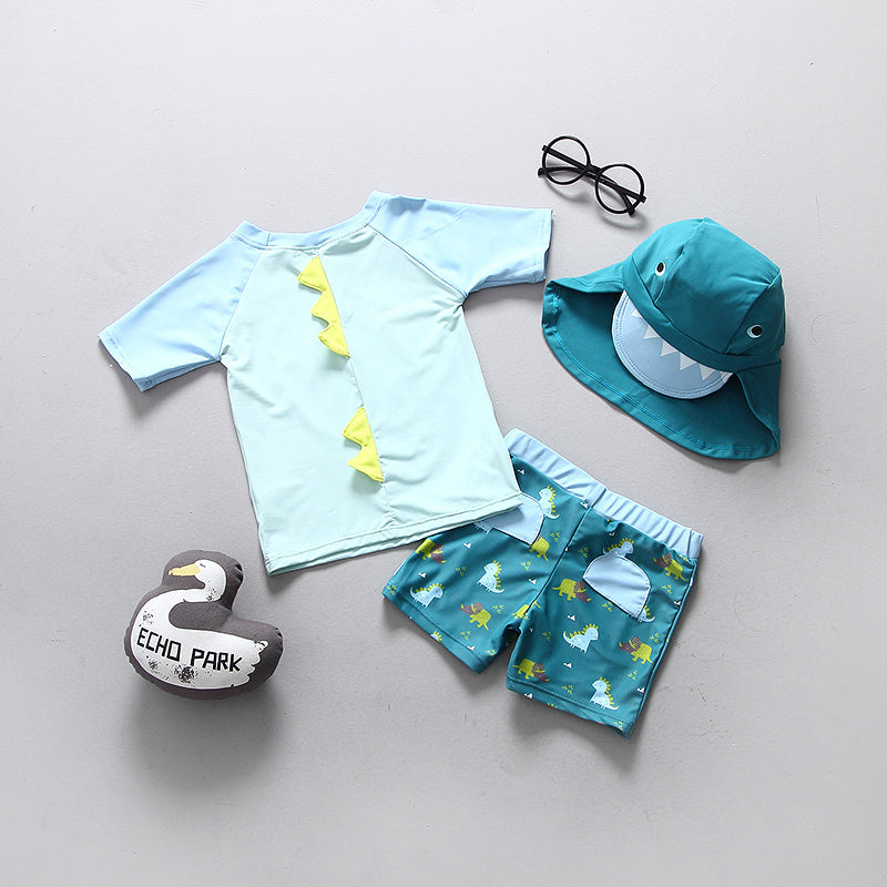 Ensemble tenue de plage pour enfant Dino