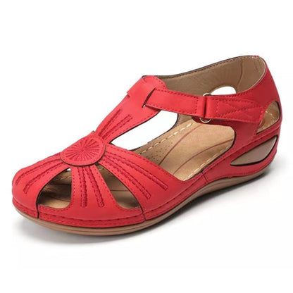 Sandales compensées à bout rond Classy