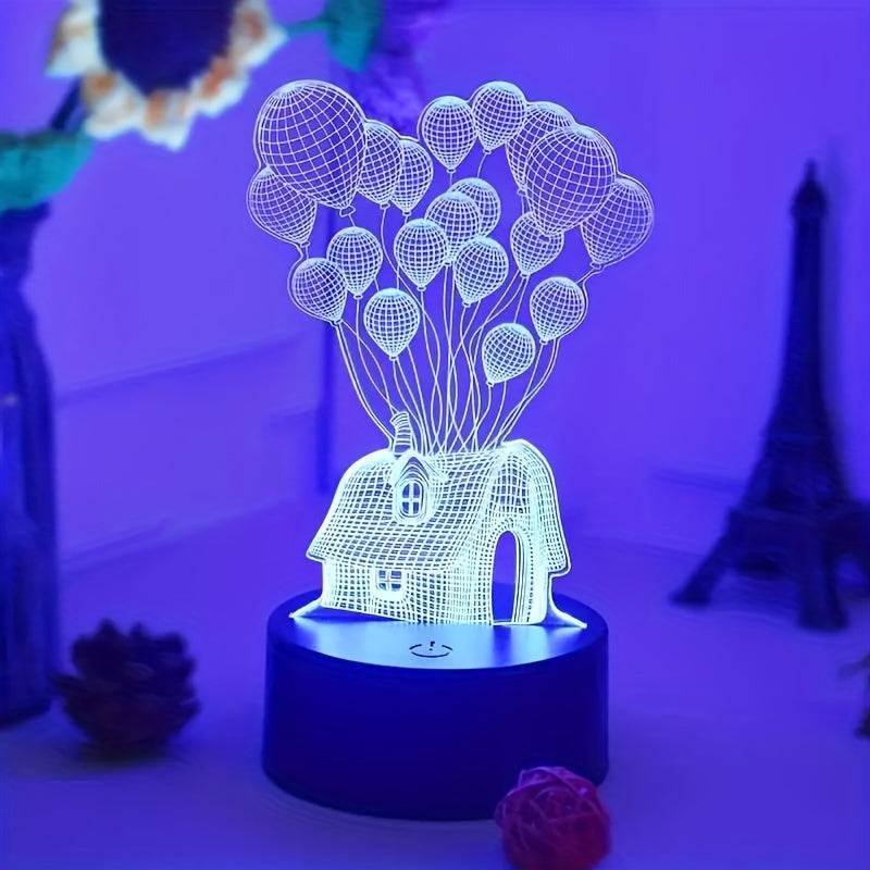 Veilleuse créative en forme de ballon 3D