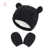 Bonnet et moufles pour bébé