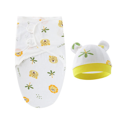 Couverture d'emmaillotage avec bonnet
