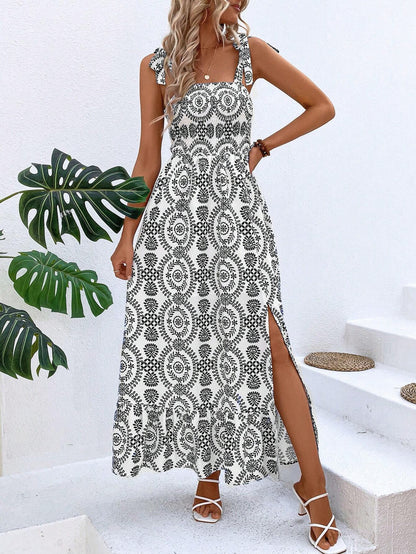 Robe d'été à bretelles pour femme Sally