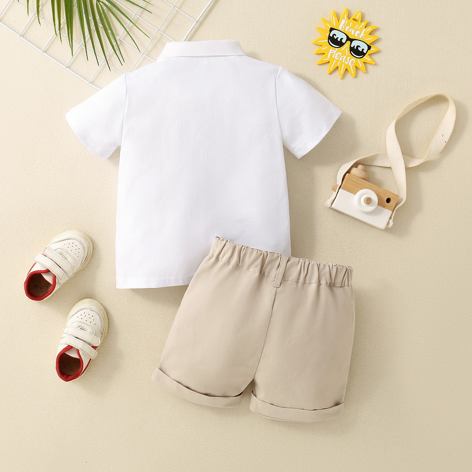 Ensemble polo et short garçon