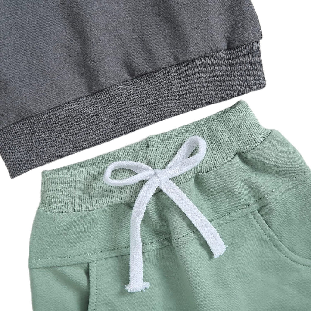 Ensemble de survêtement bébé à capuche