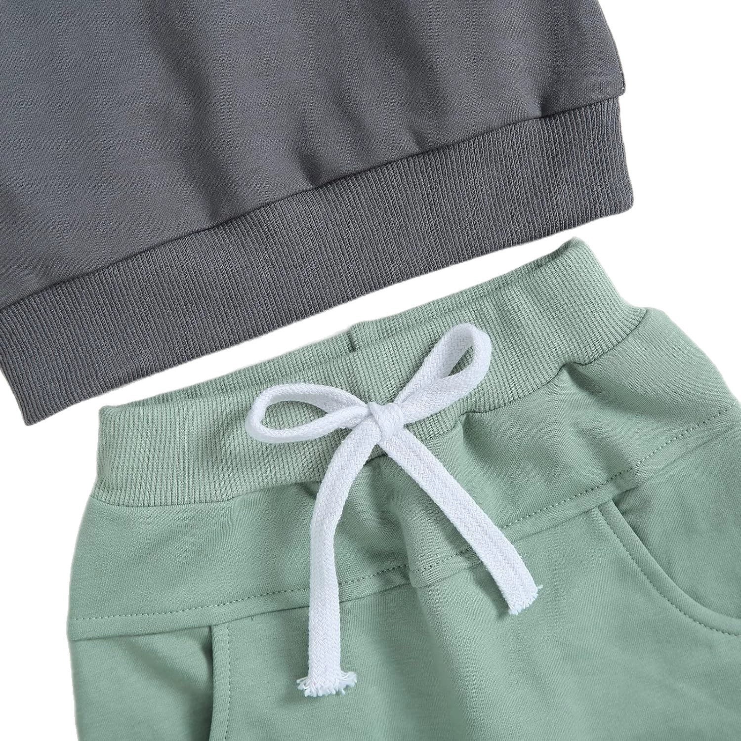 Ensemble de survêtement bébé à capuche
