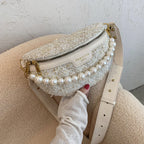 Sac banane pour femme avec perles