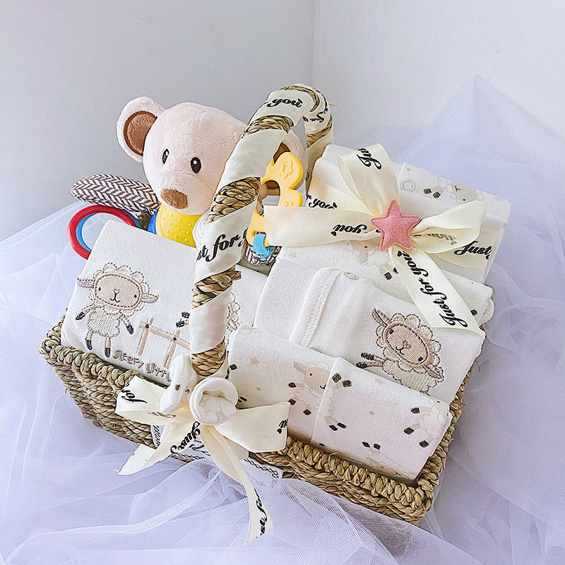 Panier cadeau set bébé