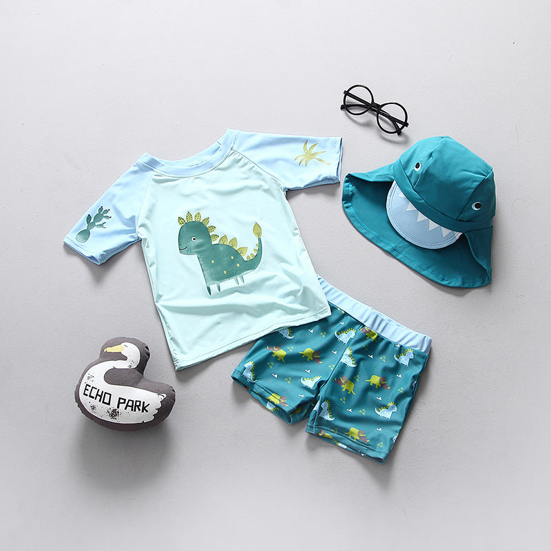 Ensemble tenue de plage pour enfant Dino