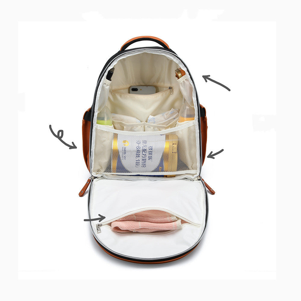 Sac à dos multifonctionnel tendance en cuir