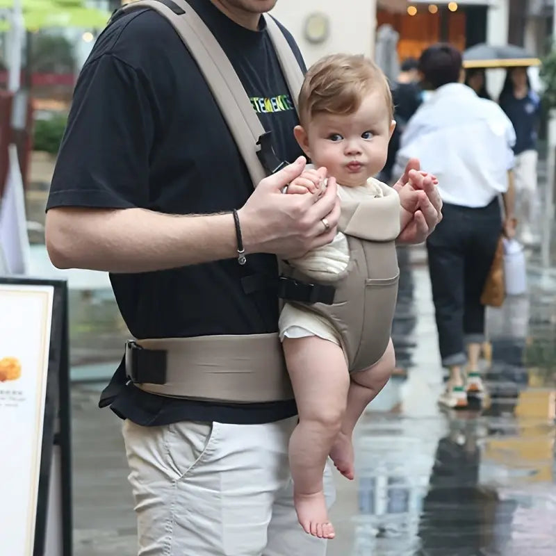 Porte-bébé avec coussin pliable