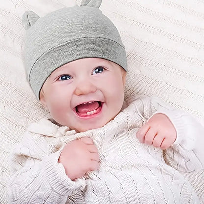 Lot de 6 bonnets en coton pour bébé