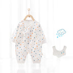 Barboteuse bébé avec bavoir - Mum&Choupinou #