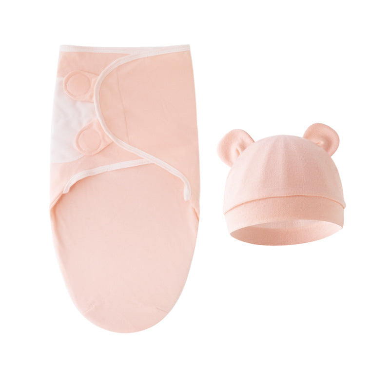 Couverture d'emmaillotage avec bonnet