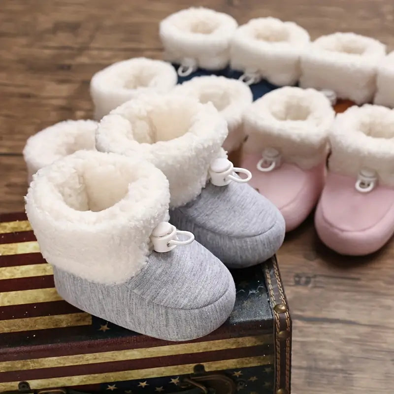 Chaussons-bottes polaires pour bébé