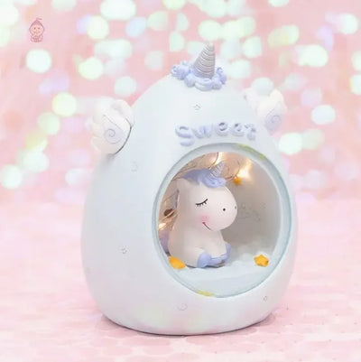 Veilleuse licorne chambre d'enfant