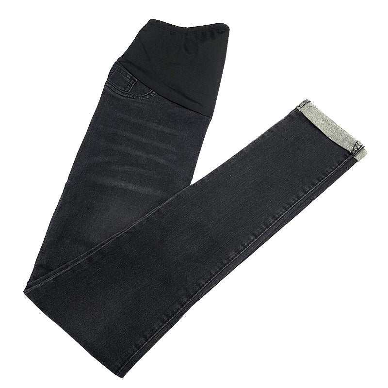 Jean de maternité taille haute
