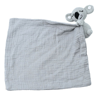 Peluche câline avec mini serviette
