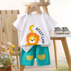 Ensemble enfant short et t-shirt d'été