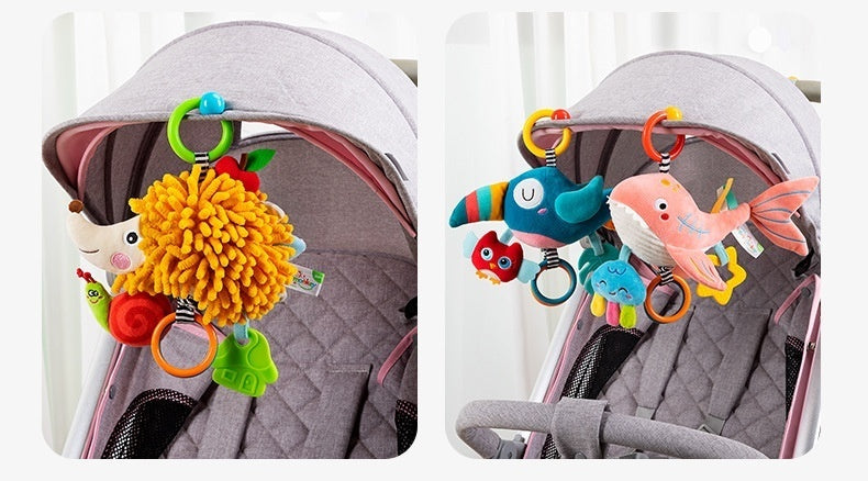 Jouet pendentif pour poussette et siège auto bébé