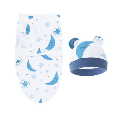 Couverture d'emmaillotage avec bonnet