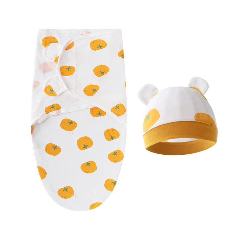 Couverture d'emmaillotage avec bonnet
